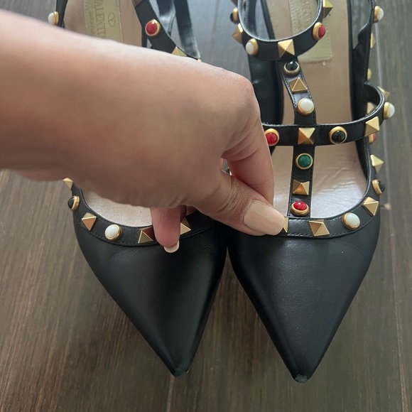 Valentino Tribal Rockstud Pumps - Picture 5 of 9